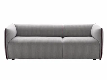 MIA - 3 seater fabric sofa with removable cover by MDF Italia - view 2